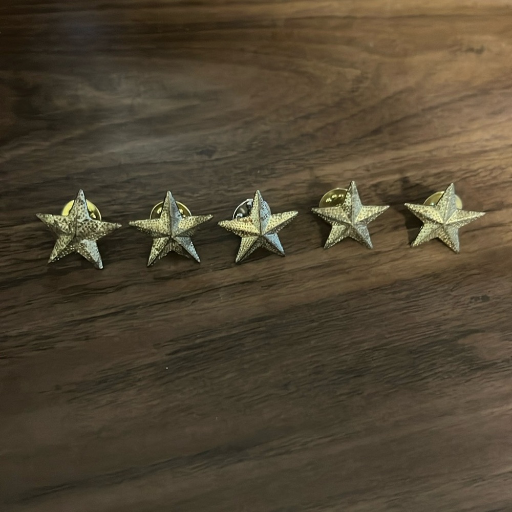 5 star pins